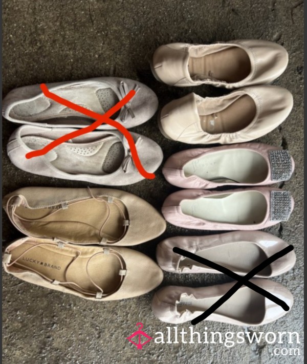 Flat Shoes Pick Your Pair Comes With Seven Day Wear Pink