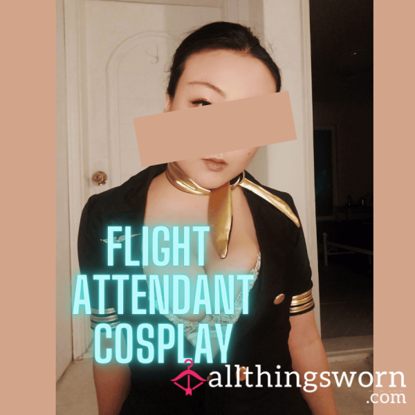 Flight  Attendant Cosplay