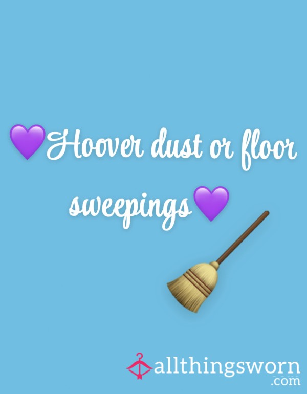 Floor Sweepings Or Hoover Dust🧹