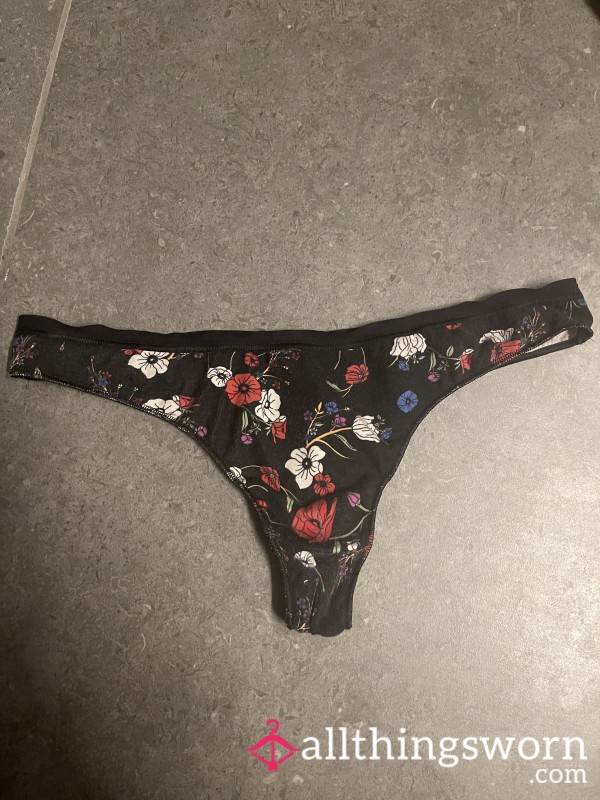 Flor*l Brazilian Panties