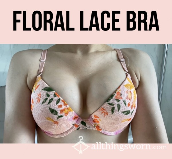 *reduced* Flor*l Lace Bra🌺