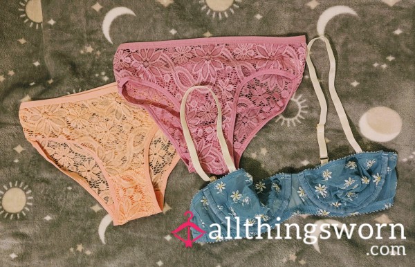 Flor*l Lace Knickers! 🌼🌸