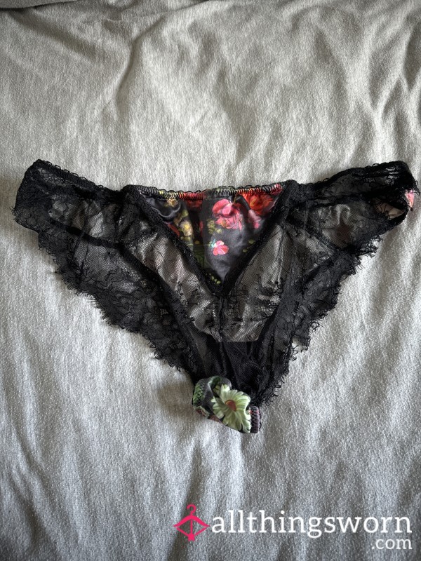 Flor*l Lace Panties