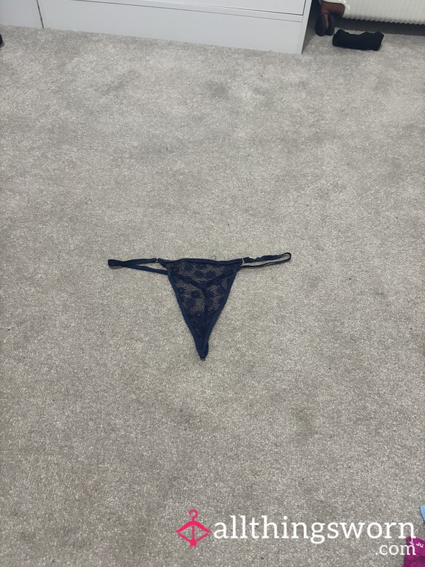 Flor*l Print Thong