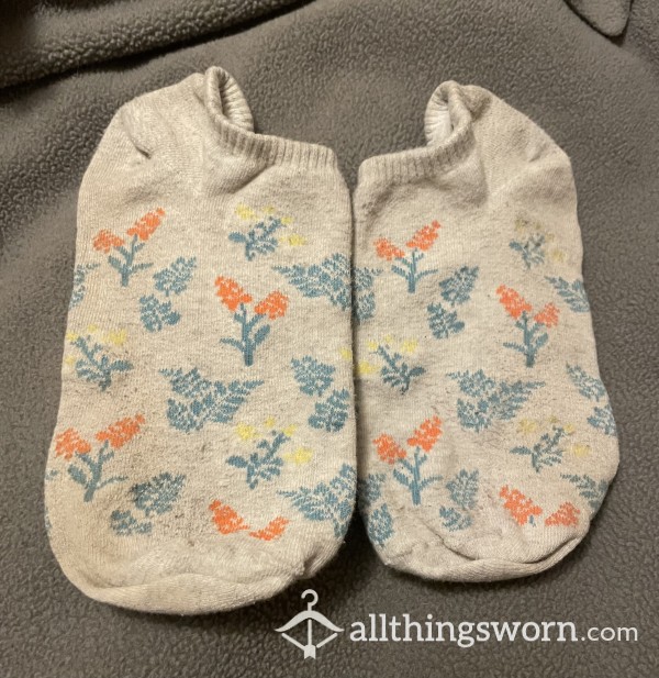 Flower Ankle Socks