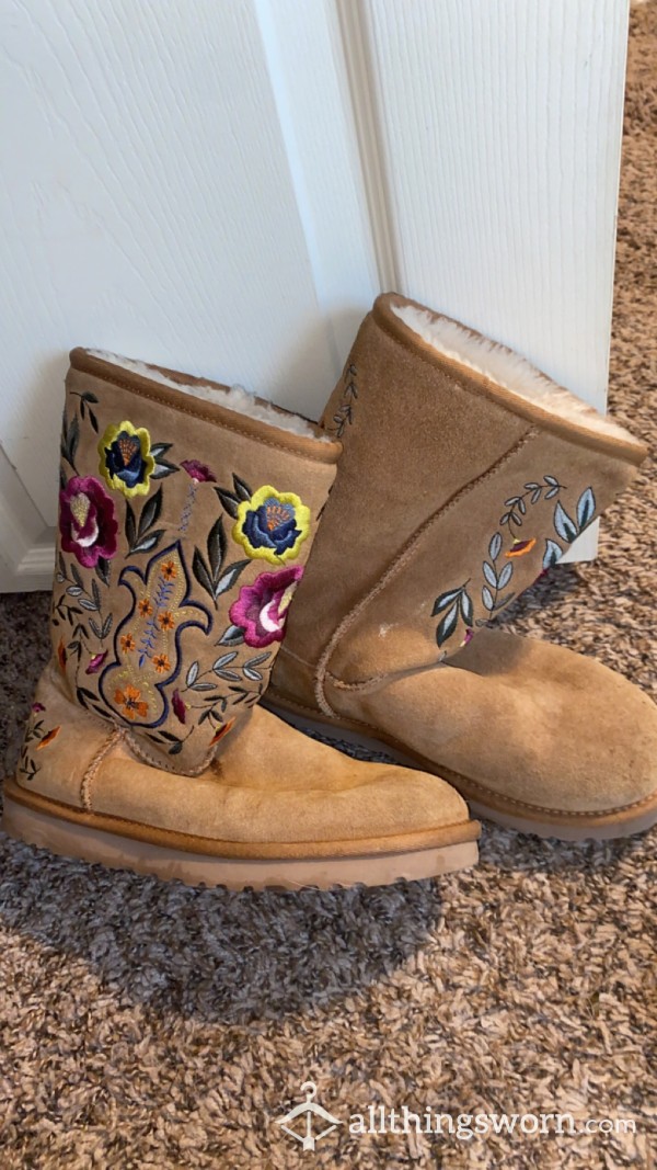 Flower Boots