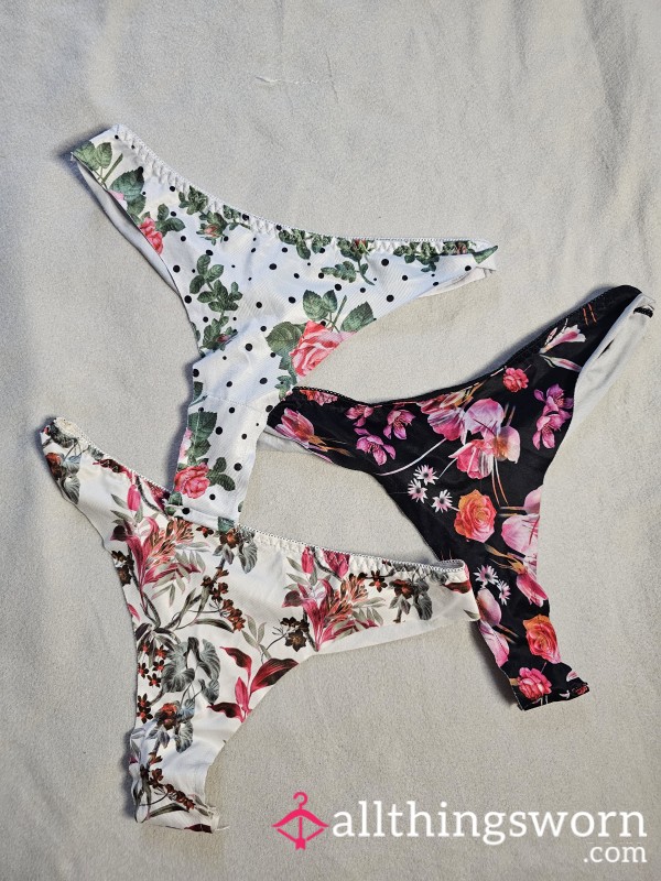 Flower Pattern Panties