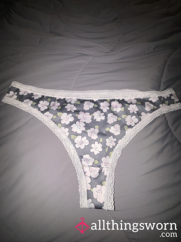 Flower Patterned Panties