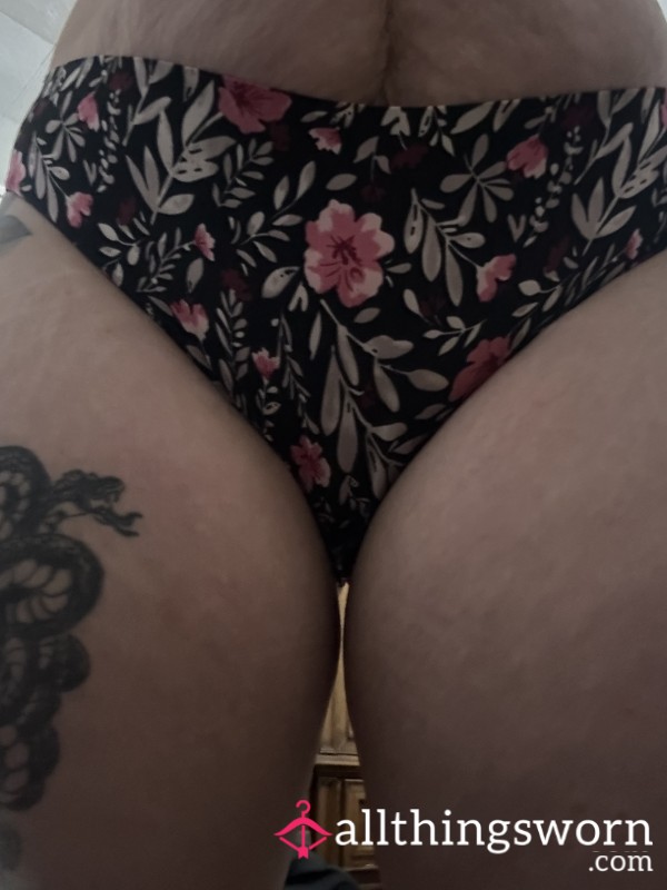 Satin Flower Thongs