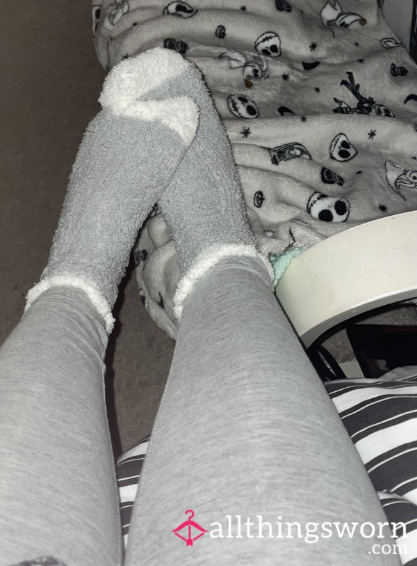 Fluffy Bedtime Socks