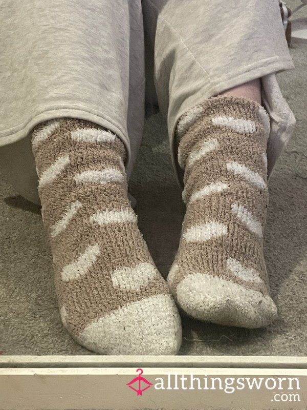 Fluffy Bedtime Socks