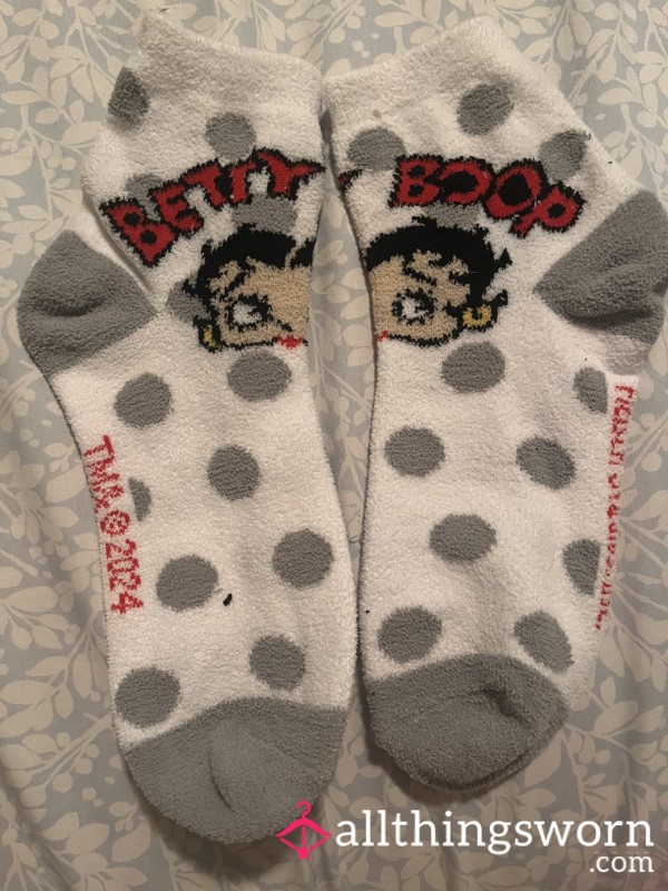 Fluffy Betty Boop Socks