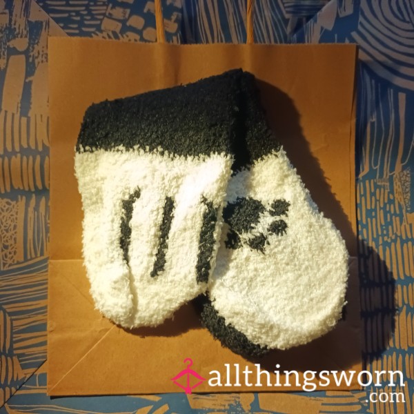 Fluffy Cat Socks - 48hr Wear