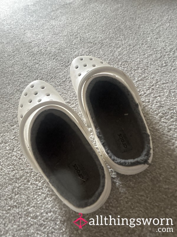 Fluffy Crocs