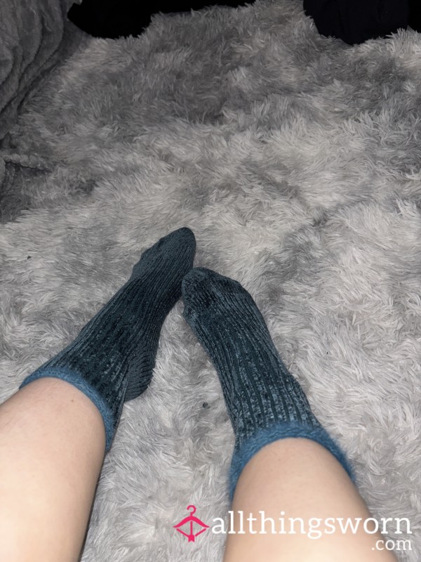 Fluffy Damp Socks