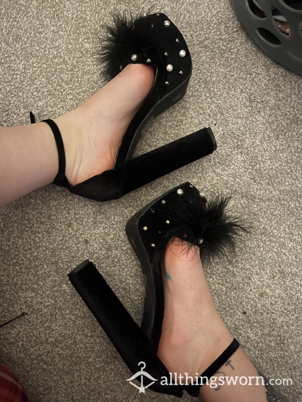 Fluffy Heels