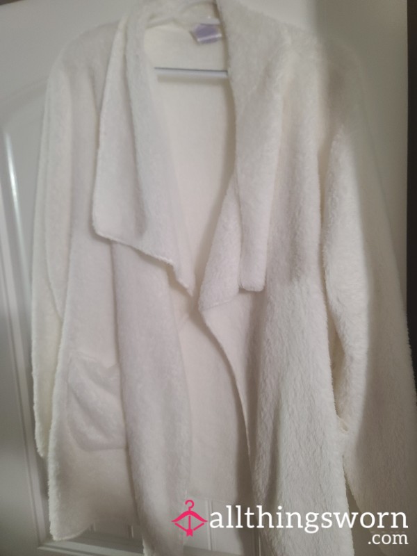 Fluffy Plush Cream Open Top - 2XL