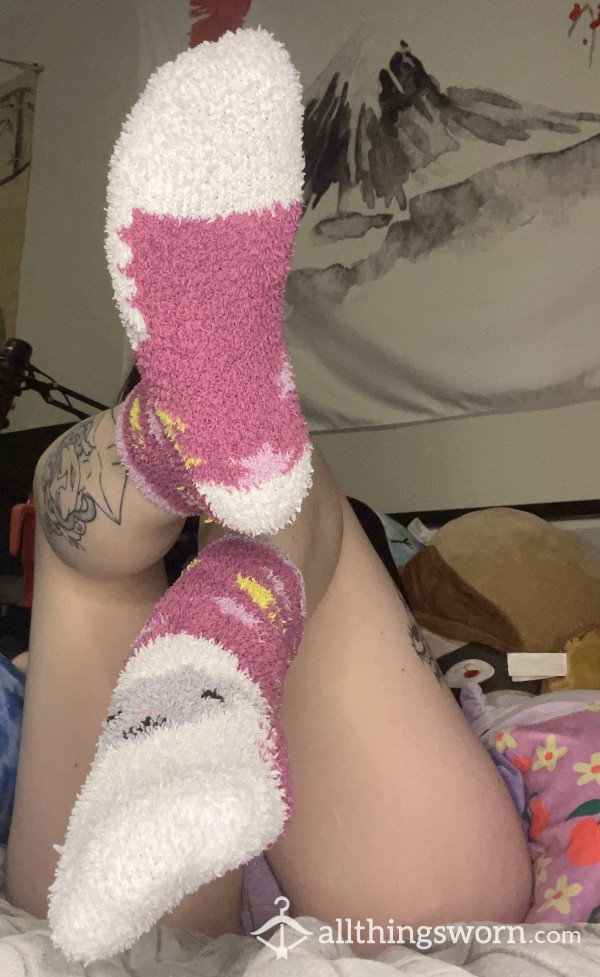 Fluffy Sheep Crew Socks