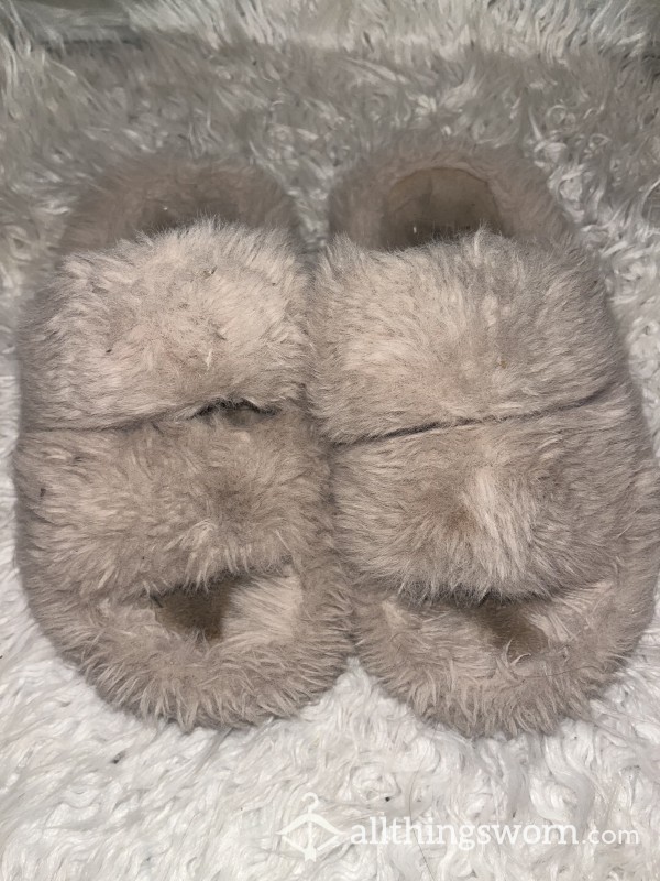 Fluffy Stinky Slippers