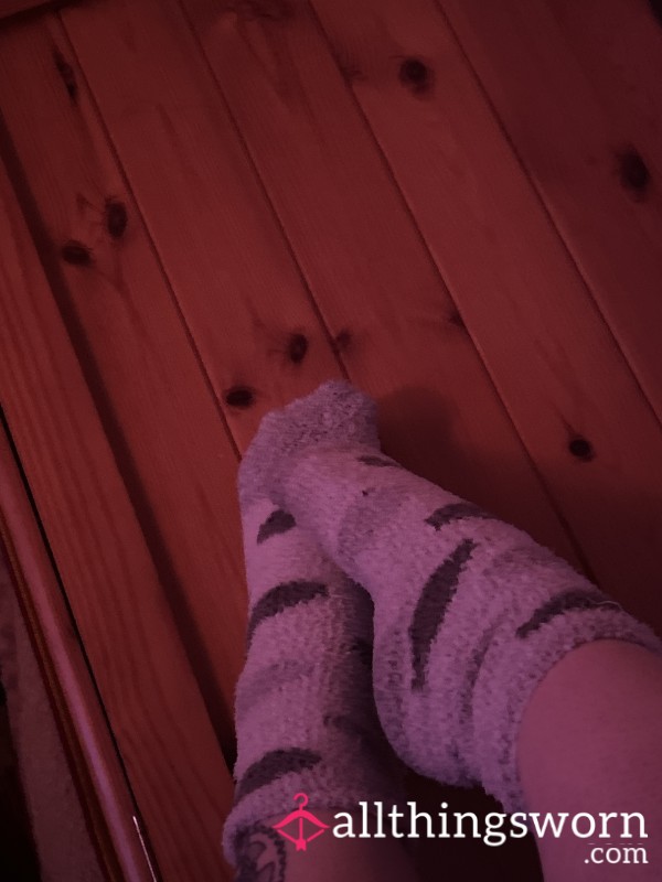 Fluffy. Sweaty Socks