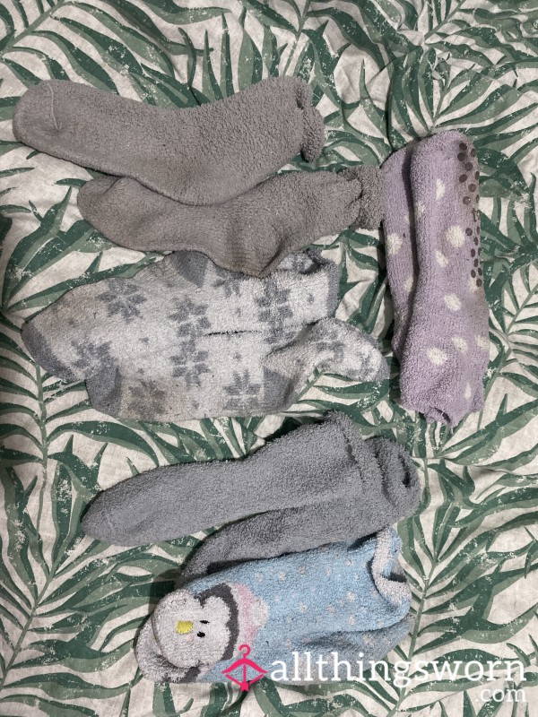 Fluffy Well Used Socks 🧦