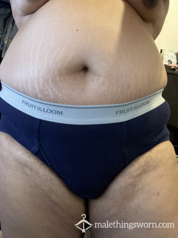 FOL Navy Blue Briefs Made To Order