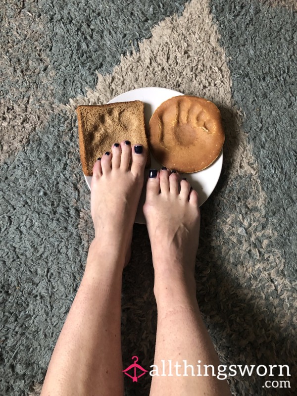 Foot Bread Or Pancakes