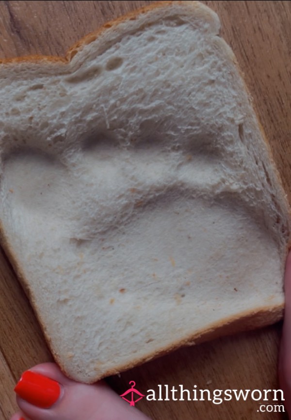 Foot Bread With Toe Prints By BBW Goddess - Fetish Food