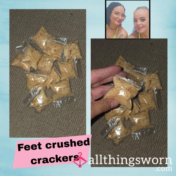 Foot Crush Crackers Crushed By Myself And @reneek