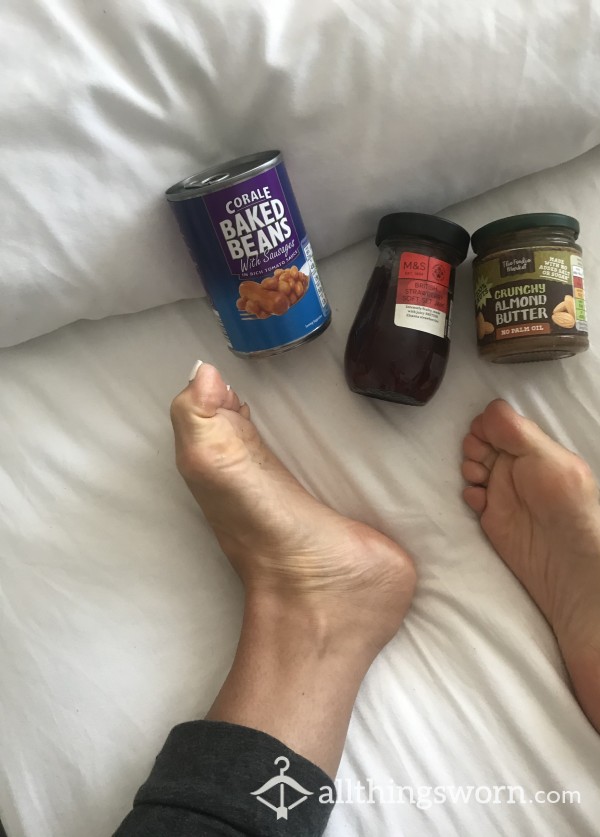 Foot Crushing Food Videos. Choose Your Item!