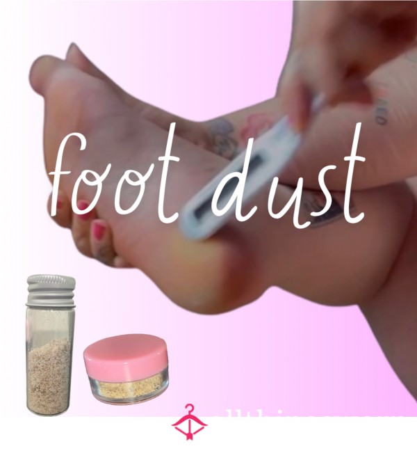 Foot Dust Vials