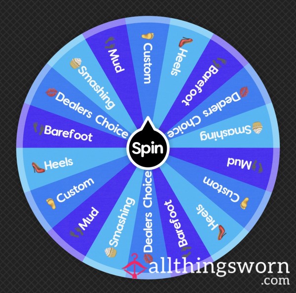 Foot Pics - Pay, Spin The Wheel & See My Toes 😁🦶