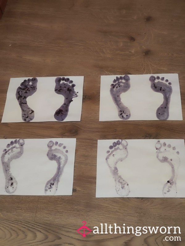 Foot Prints Including Video