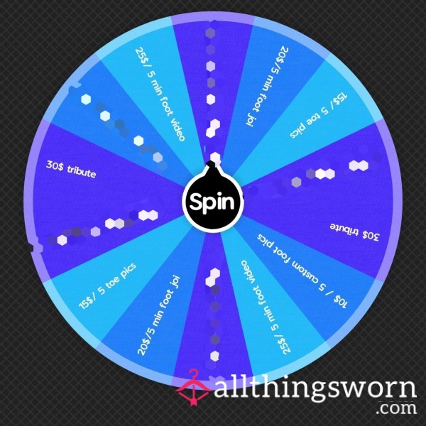 Foot Worship Wheel