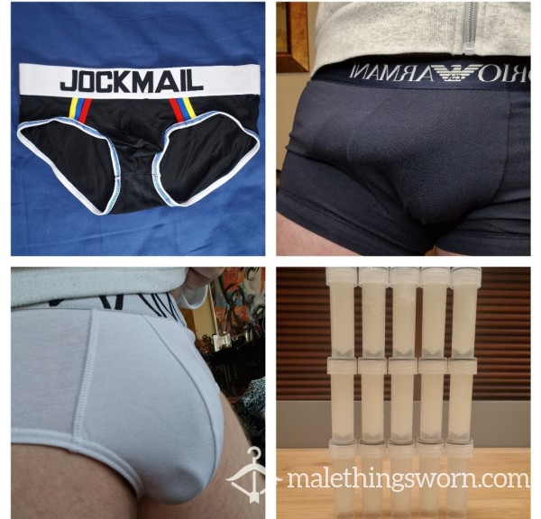 FREE C*m! With Every Purchase Of Briefs/jocks/boxers