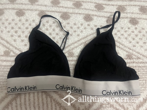 Free Shipping! Calvin Klein Black Bralette