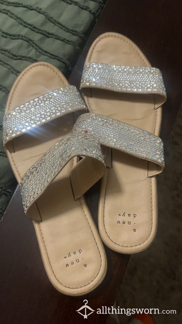 Free Shipping! Rhinestone Sandals