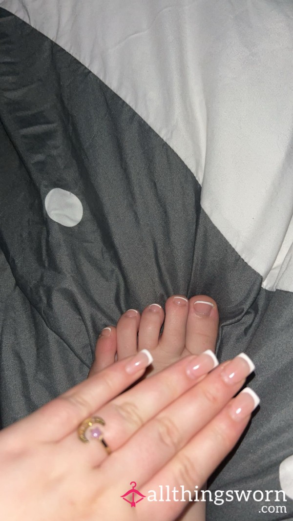 French Nails And Toes