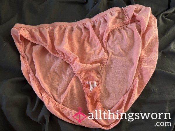 Fresh Creampie Cotton Panties (bbw, Milf, C*m)