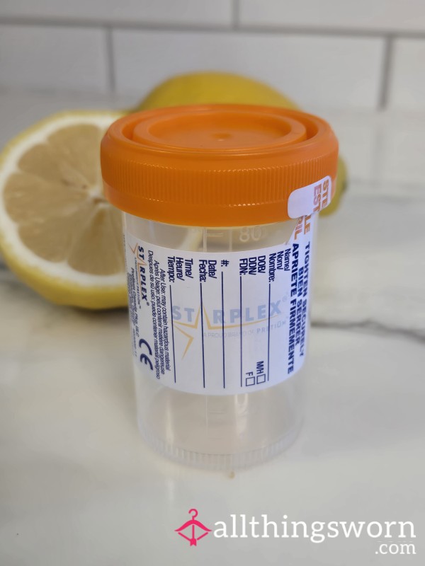 🍋Fresh Lemonade In Lab Specimen Container, 95mL🍋