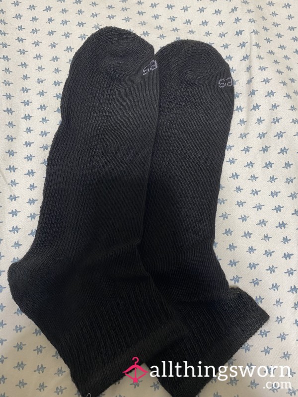 Fresh New Black Socks