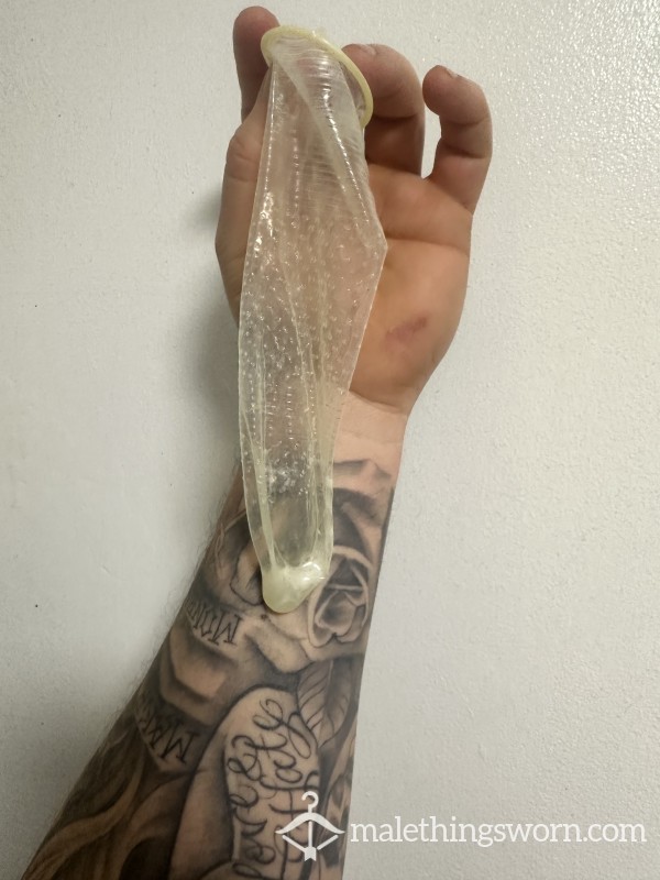 Fresh Used Condom