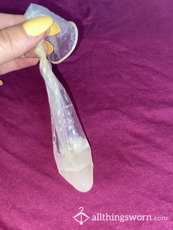 Fresh Used Condom 💦