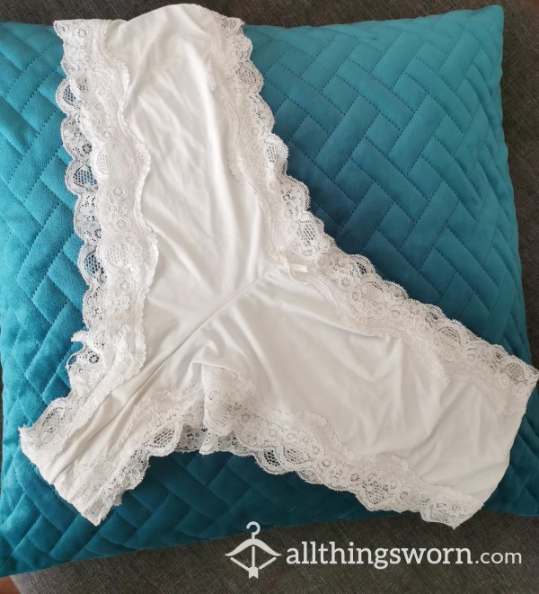 Fresh White Brazilin Panties