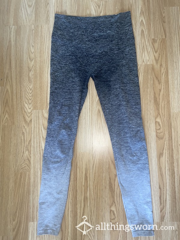 Freshly Soaked No Undies Size Xxs/xs Grey Ombré Gym Leggings