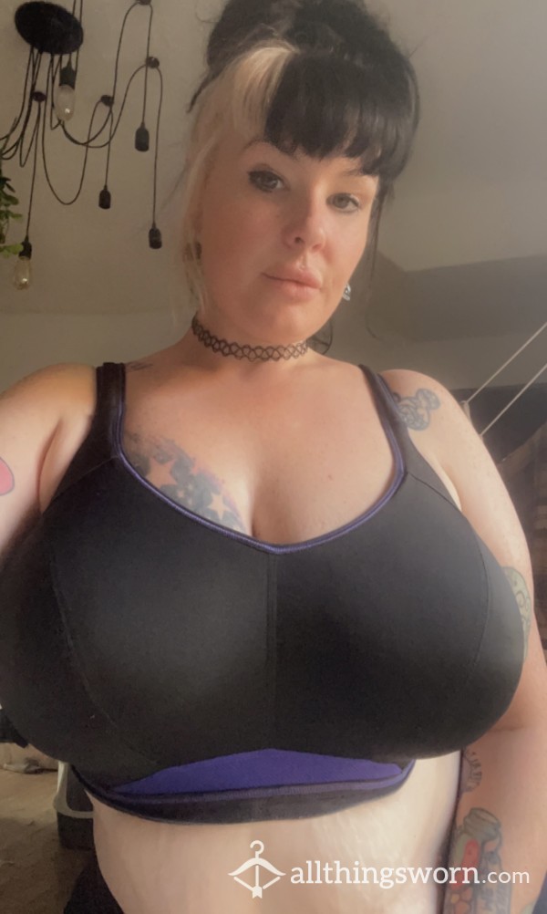 Freya Moulded Cup Ma**ive Titty Sports Bra 38G