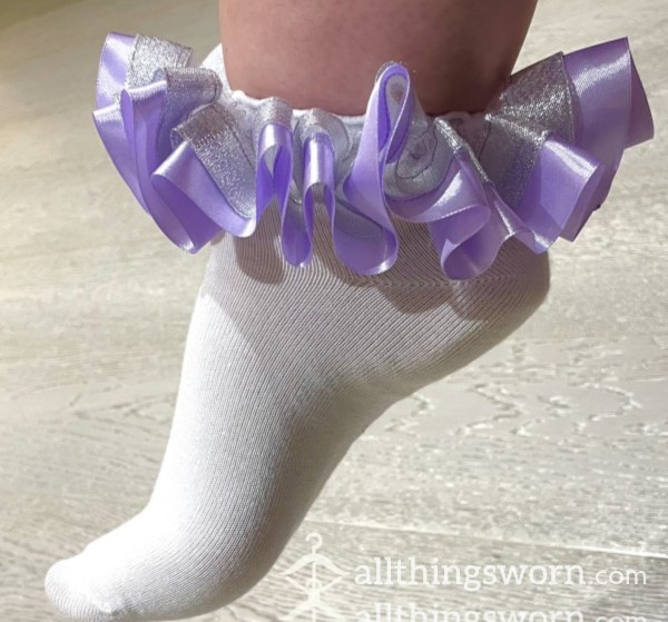 Frilly Handmade Socks