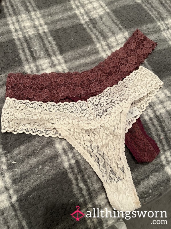 Frilly Thong Set