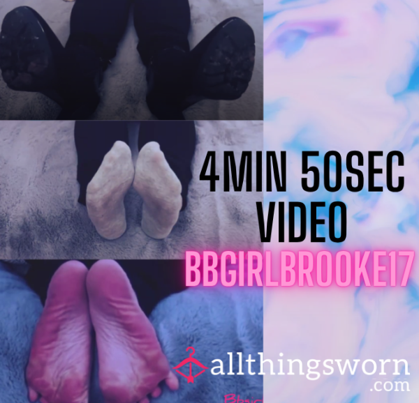 From Boots To Bare Feet! VIDEO