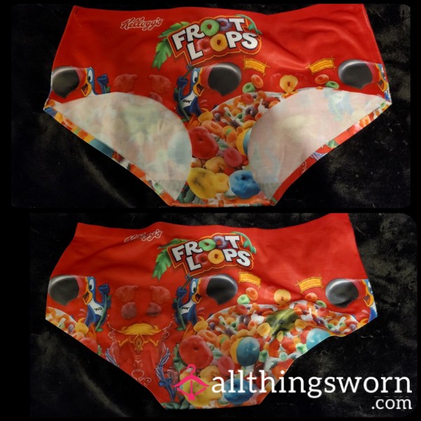 FROOT-LOOPS Boyshorts Panty Sz XL